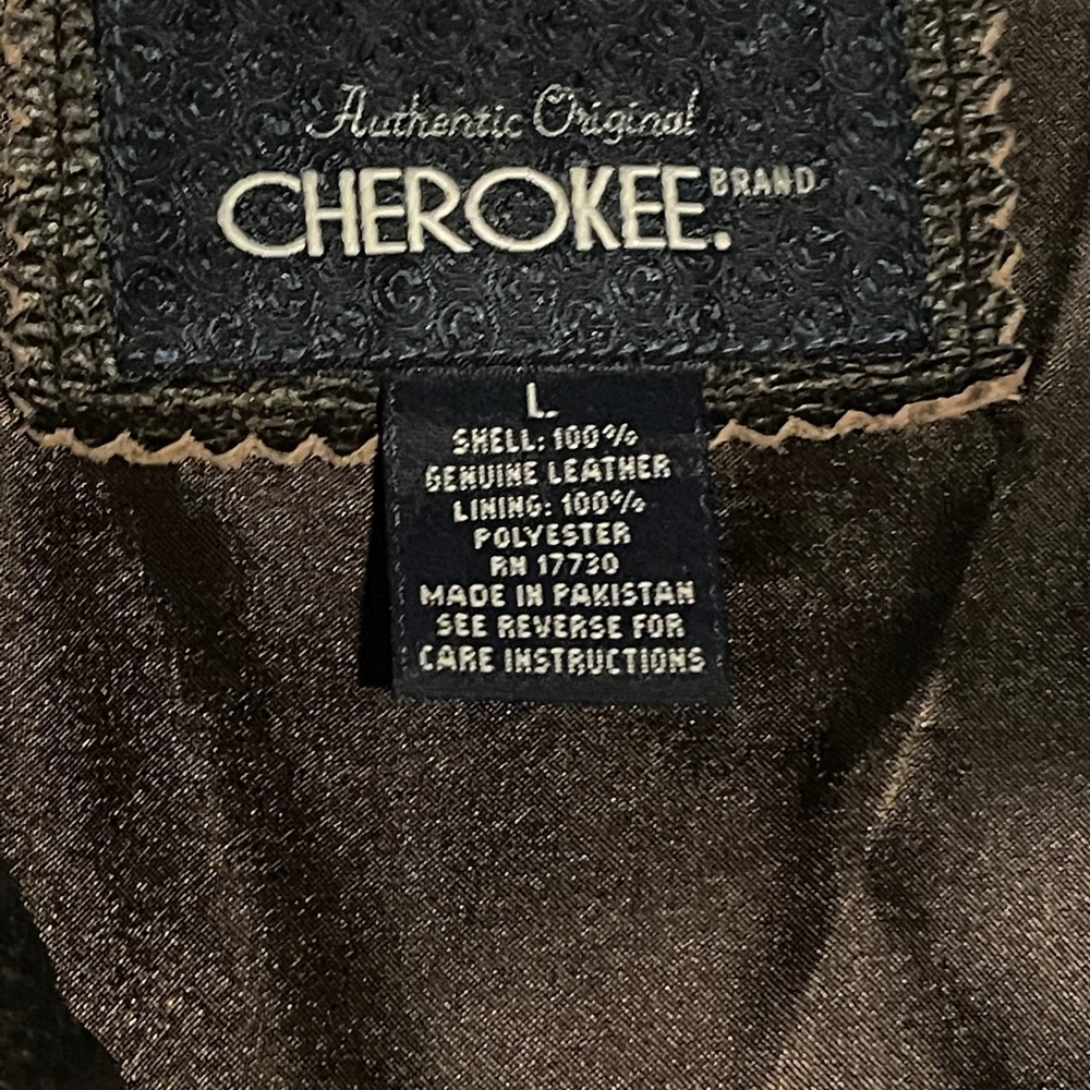 Vintage Leather Button-Front Blazer/Jacket - image 6